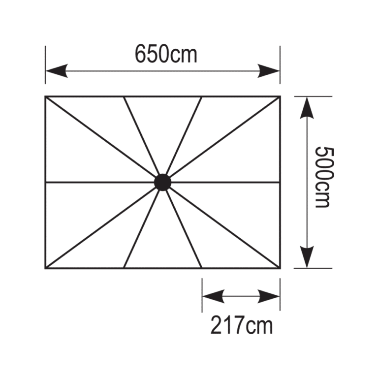 Astra 6,5x5 - Κάτοψη